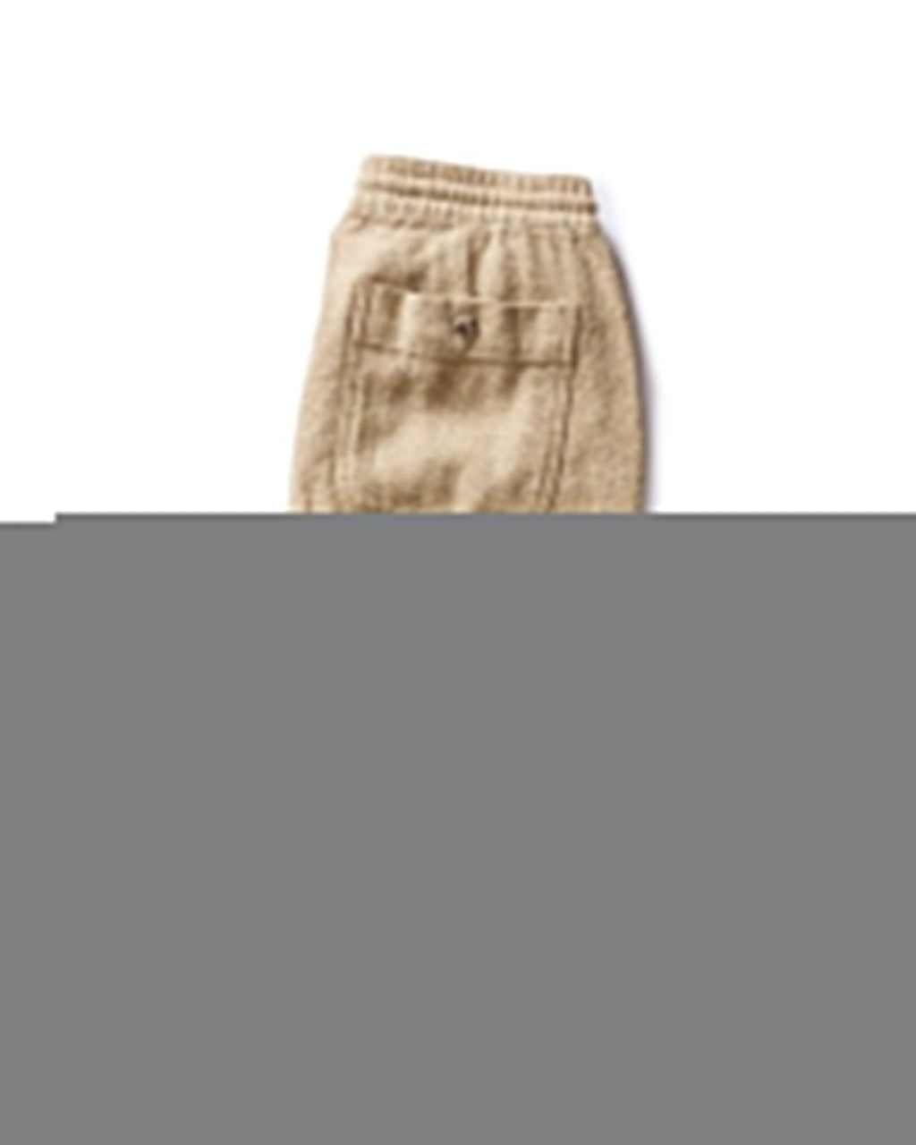 The Apres Pant in Oat Linen Tweed